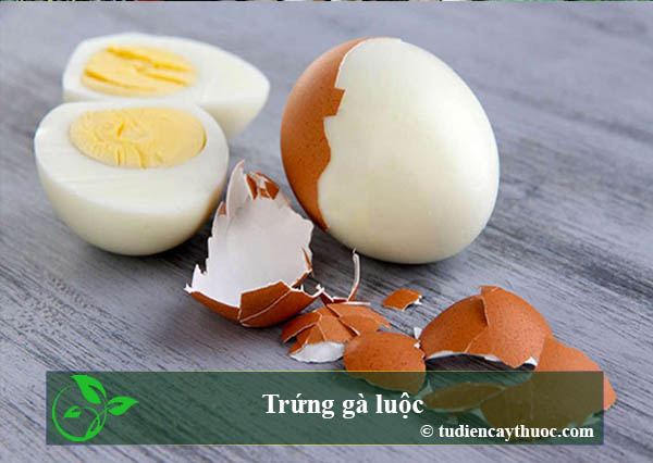 Trứng gà luộc